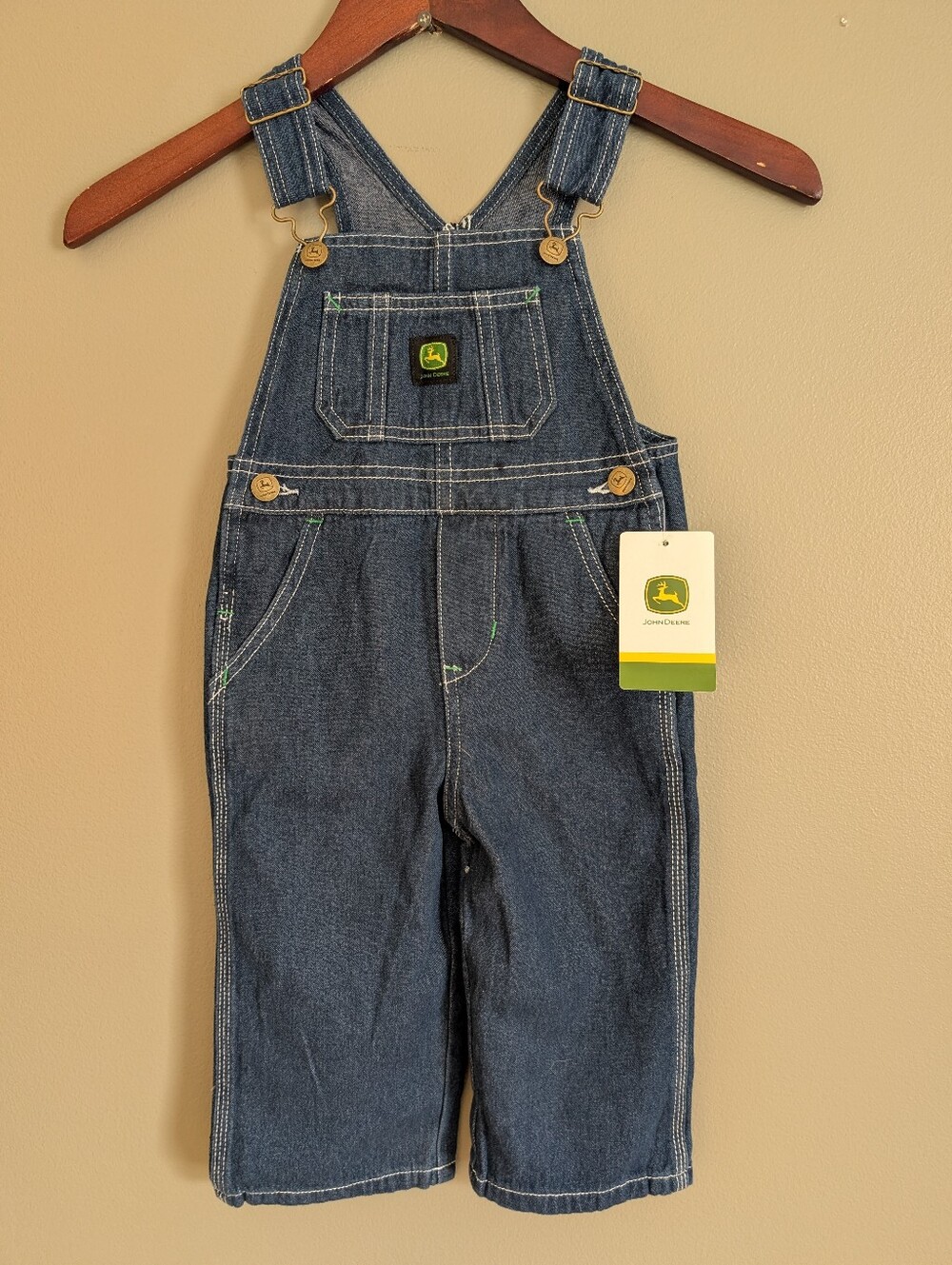 John Deere Overalls NWT Size 2T